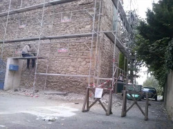 Rejointoiement à Villeneuve-lès-Avignon